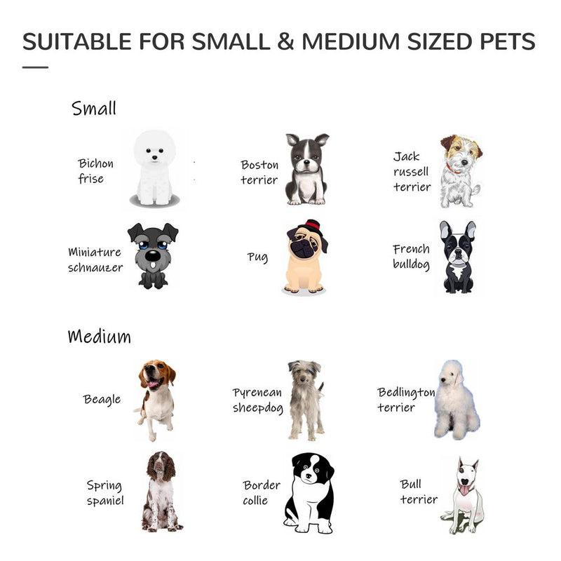 PawHut Dog Pen 8 Panels Puppy Pen Heavy Duty Pet Playpen for Indoor Outdoor for Dogs, Rabbits, Ducks 80cm High