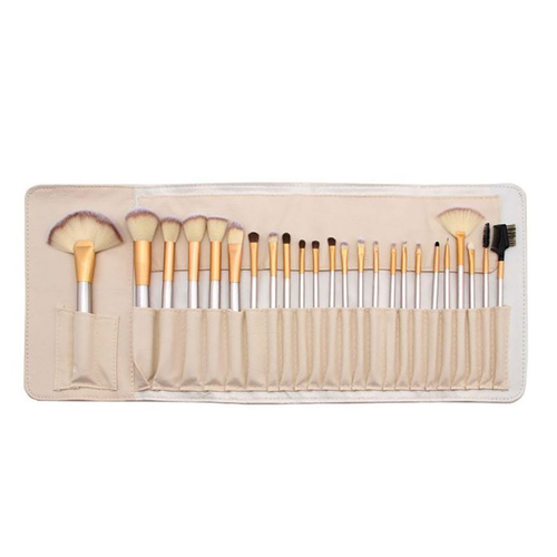 Corrugated nylon brush rice white cosmetic brush
