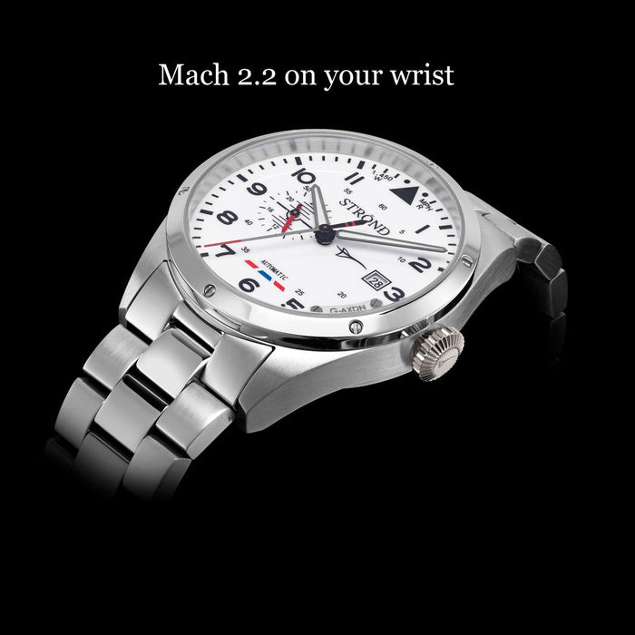 STROND G-AXDN 24h Automatic Watch - White, Sapphire Crystal, Limited Edition