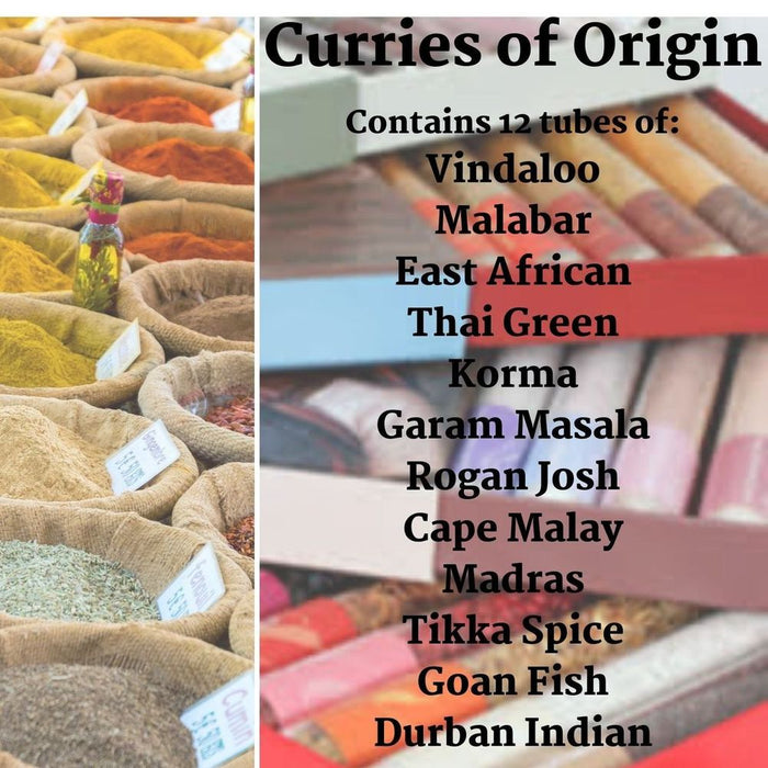 Curries of Origin | Collection of 12 Global Curry Seasonings