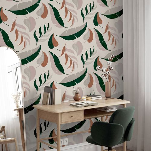 PTW Falling Leaves Neutral sw12 wallpaper