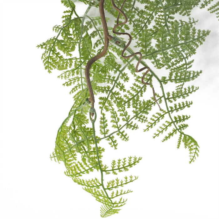 Premium 100cm Artificial Hanging Maidenhair Fern - Lifelike Greenery, Perfect for Indoor Décor