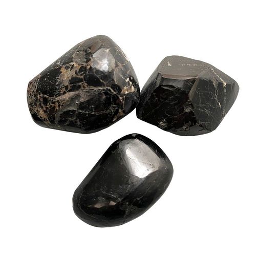 Tumbled Crystals, Pack of 6, Black Tourmaline