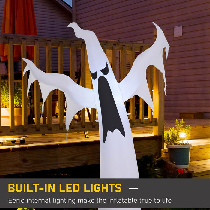 6FT 1.8m LED Halloween Inflatable Deco Floating Ghost Scary Party Outdoors