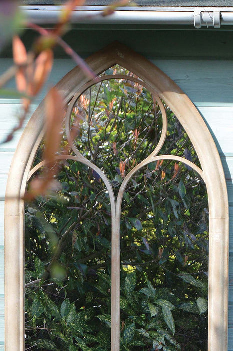 Somerley Chapel Arch Garden Mirror - High-Quality, Attention-Grabbing Outdoor Décor Solution with Reflective Excellence!