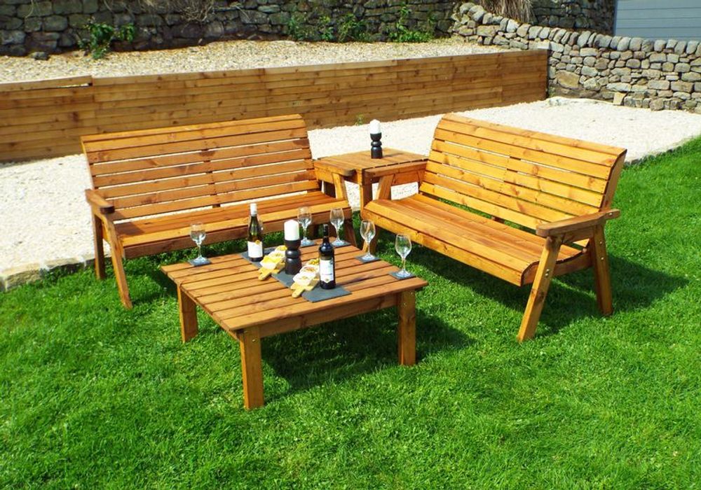 Balmoral Set - Classic English Design with 10-Year Rot-Free Guarantee, FSC-Sourced & Water-Repellent