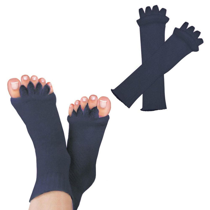 Premium Foot Alignment Socks - Relieve Foot Pain, Navy