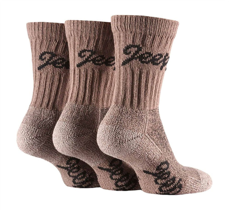 Jeep - 3 Pairs Ladies Terrain Socks