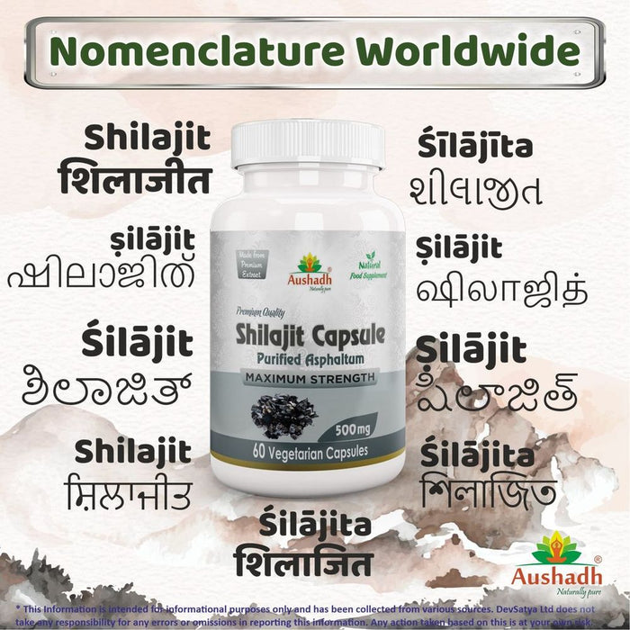 Premium Shilajit Capsule | Immune Support | High Quality | Himalayan Origin | 84 Minerals