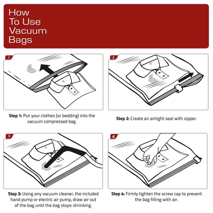 VINSANI Vacuum Bag 5658 - Increase Storage Space and Prevent Mold - Quality Guaranteed!