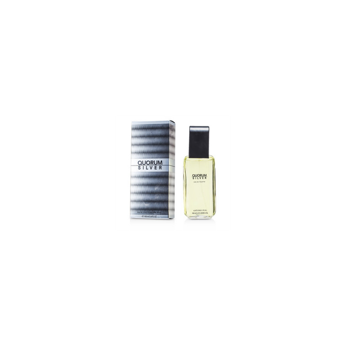 Puig Quorum Silver  Eau De Toilette Spray 100ml