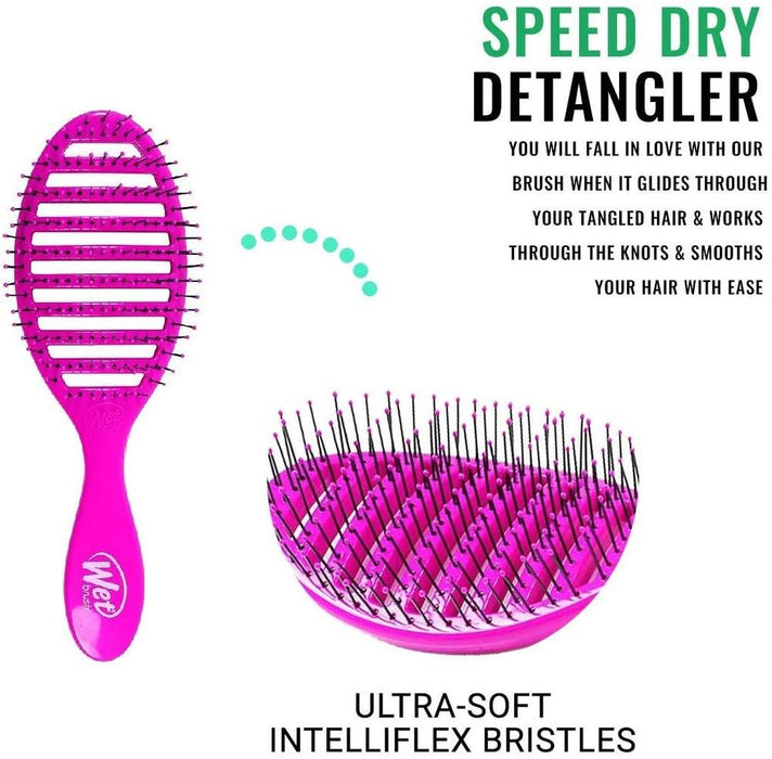 Speed Dry Pink Hair Brush: Faster Blow-Drying, High Quality