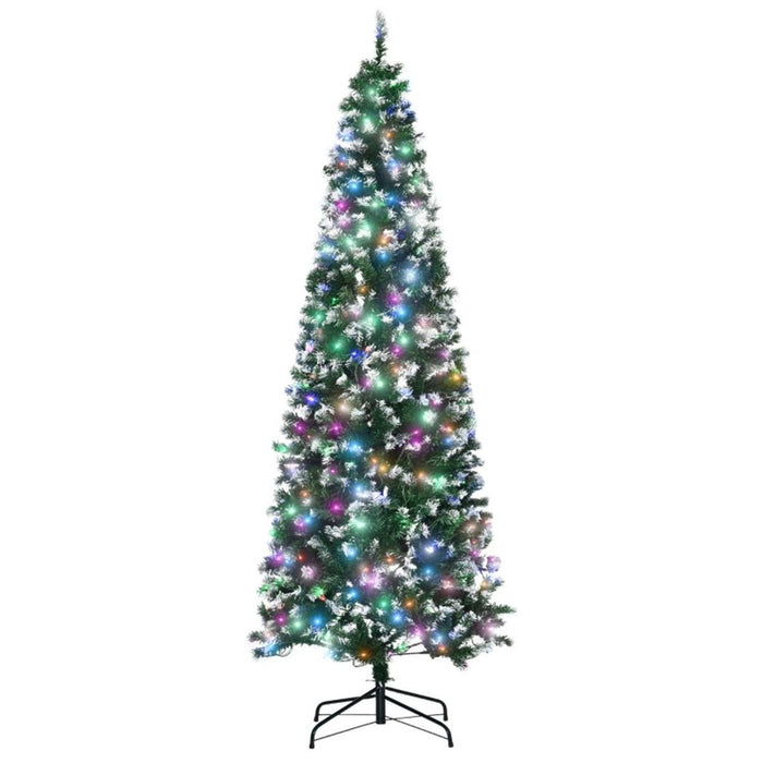 5 Ft Christmas Tree Artificial Green with multicoloured lights