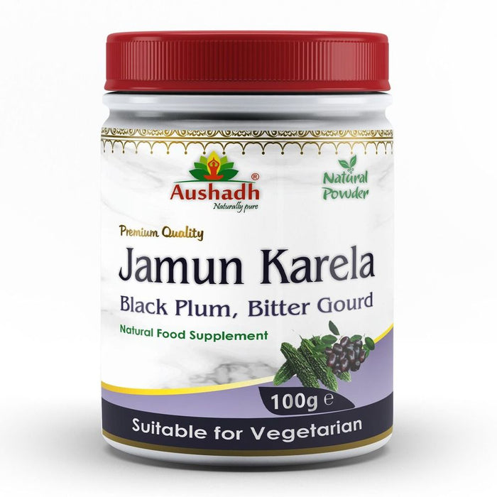 Premium Jamun Karela Powder - All-Natural Ayurvedic Blend for Optimal Wellness