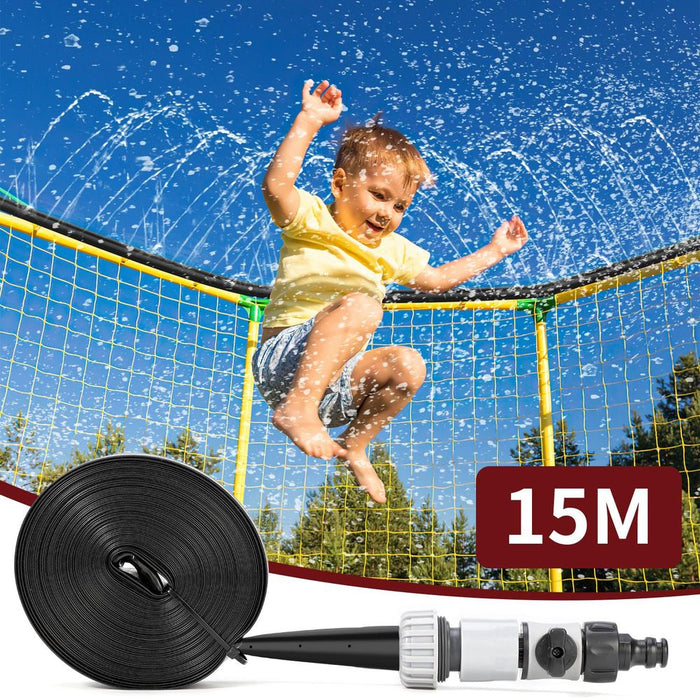 VINSANI TRAMPOLINE SPRINKLER: Turn Your Trampoline into a Water Park - Easy Install, Safe & Durable