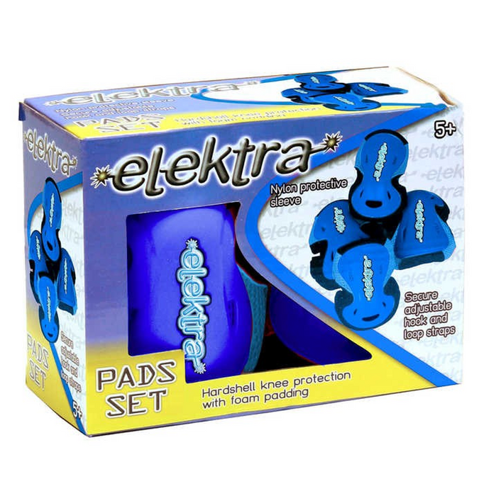 Elektra Hardshell Elbow & Knee Pad Blue