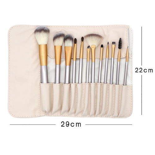 Corrugated nylon brush rice white cosmetic brush