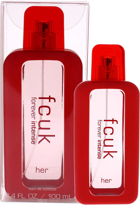 Fcuk Forever Intense Her Eau De Toilette Spray 100ml