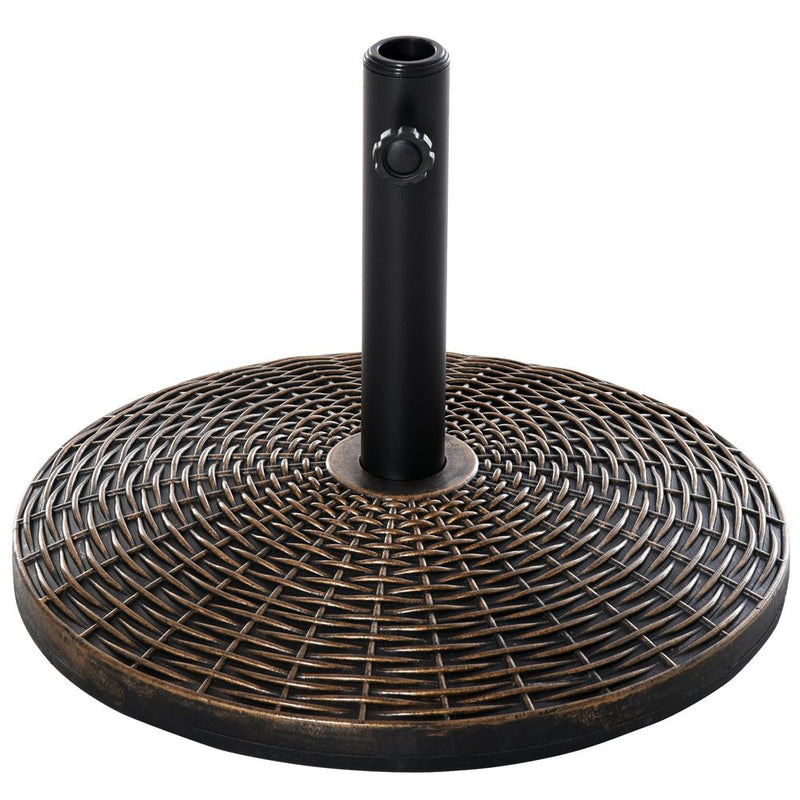 Premium 25kg Patio Umbrella Base - Weatherproof Outdoor Stand for Parasols - Strong, Stylish & Durable