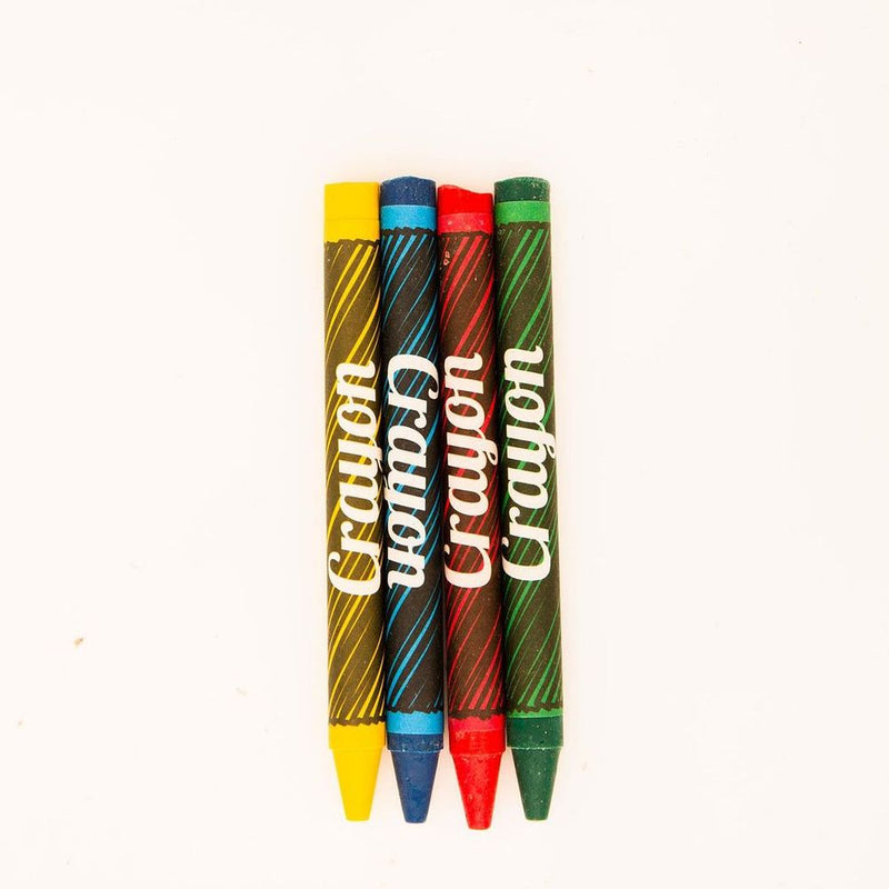 Henbrandt Safe Mini Assorted Colours Children's Wax Crayons