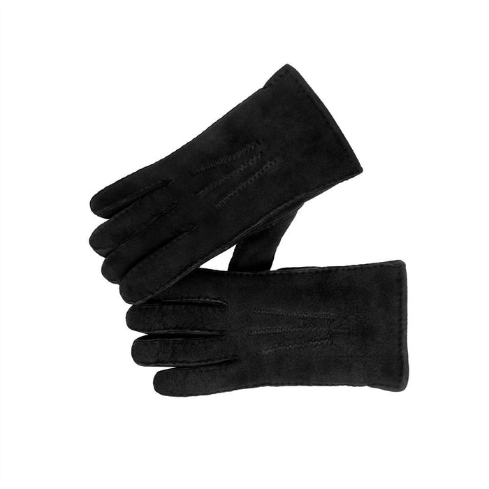 Nordvek Mens Sheepskin Gloves With 3 Point Design - 306-100