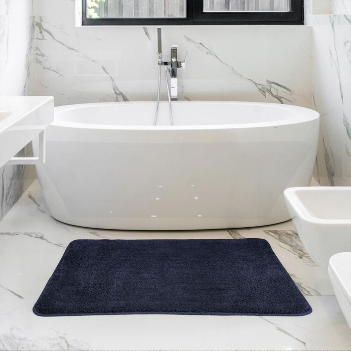 VINSANI BATH MAT 60X90cm NAVY 1010168