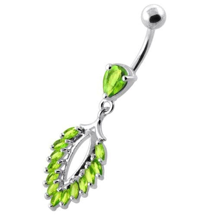 Fancy Jeweled cute belly button ring