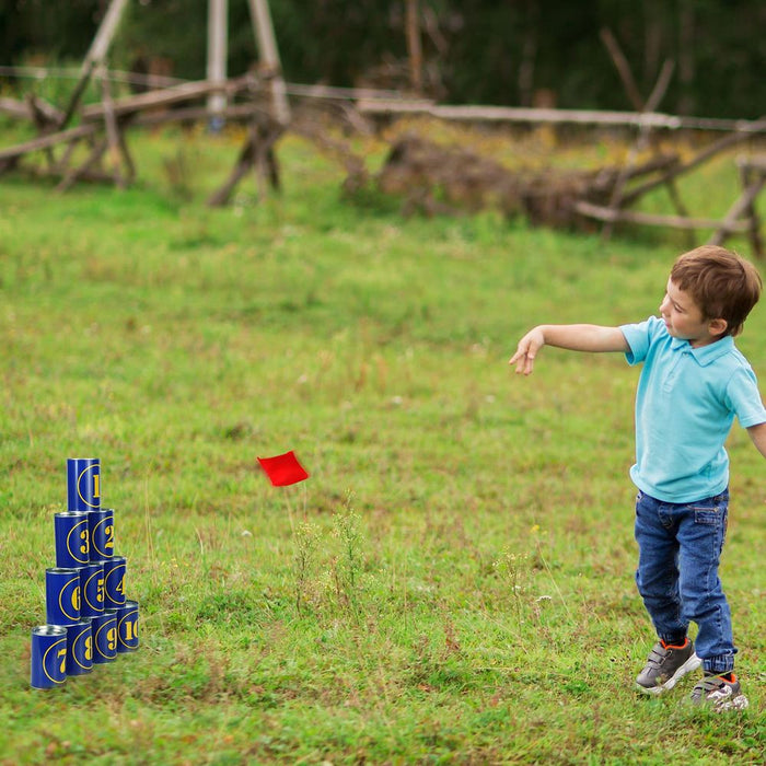 Ultimate Fun with SOKA Tin Can Alley Game - Hours of Laughter & Enjoyment for All Ages - Lightweight & Durable - Great Gift Idea - Indoor & Outdoor!