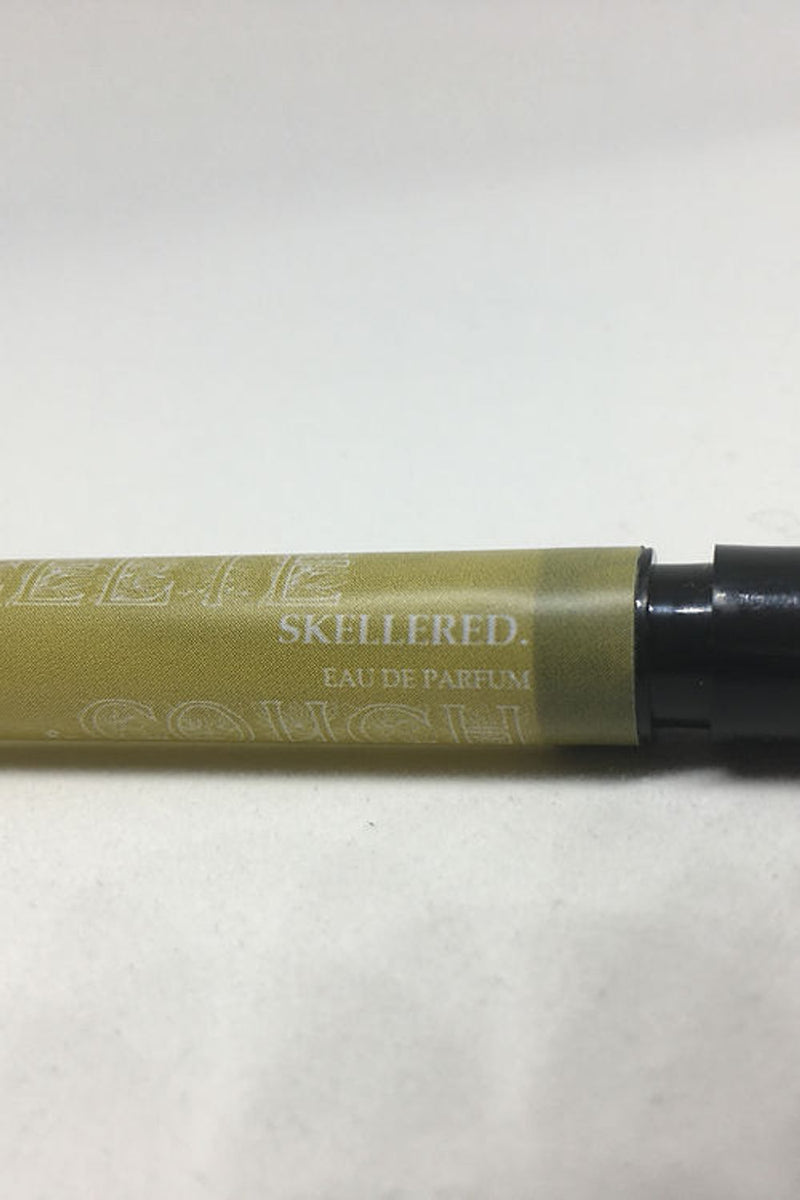 Skellered 2 ml EDP - Cool, Wet Humus, Mandarin, Ho Leaf, Sage, Neroli, Rosewood, Ginger, Patchouli, Cinnamon Leaf, Perfumer: Jordan Bryan