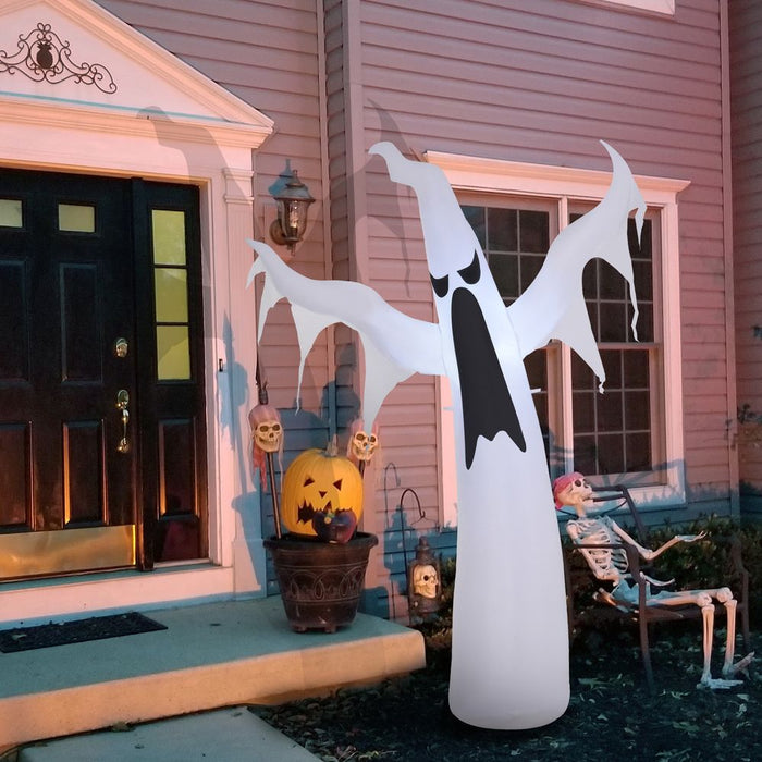 6FT 1.8m LED Halloween Inflatable Deco Floating Ghost Scary Party Outdoors