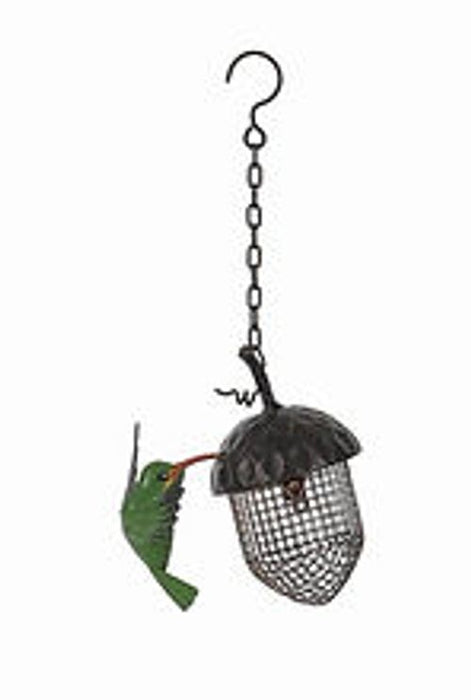 14" METAL HANGING BIRDFEEDER