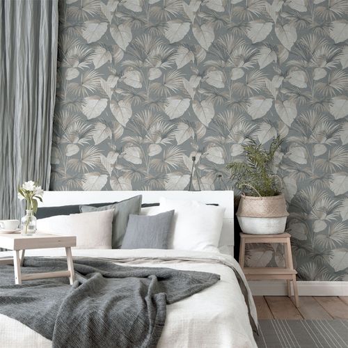 Palm Grove Grey sw6 wallpaper