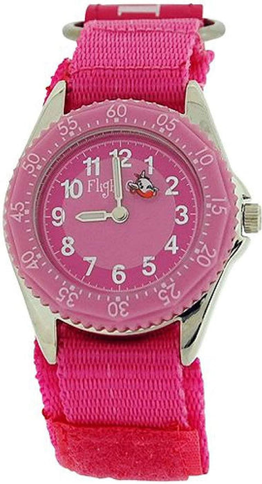 Time Design Girls Pink Pilot Design Watch, Badge, Pen & Note Book Gift Set TDX0713K21