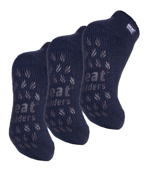 Heat Holders - 3 Pack Ladies Low Cut Slipper Socks