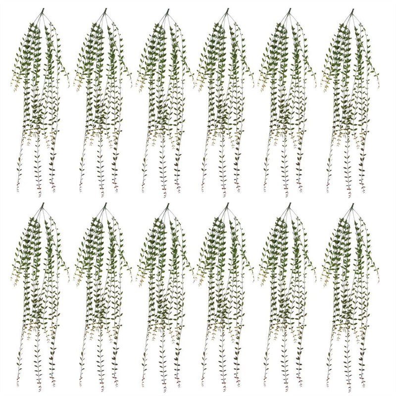 12-Pack 120cm Artificial Hanging String Pearls - Premium Quality