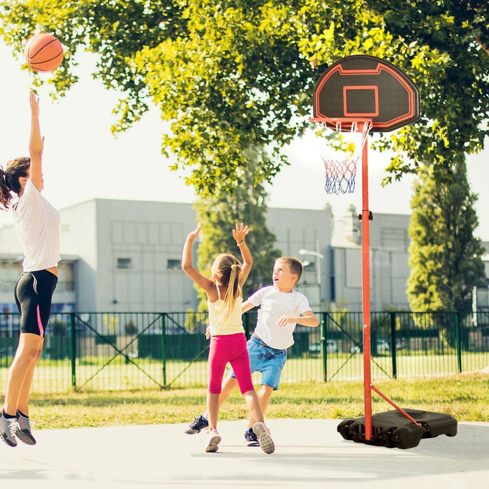 High-Quality Adjustable Basketball Hoop w/ Wheels - 200-250cm - Trusted Seller - Great for Kids HOMCOM