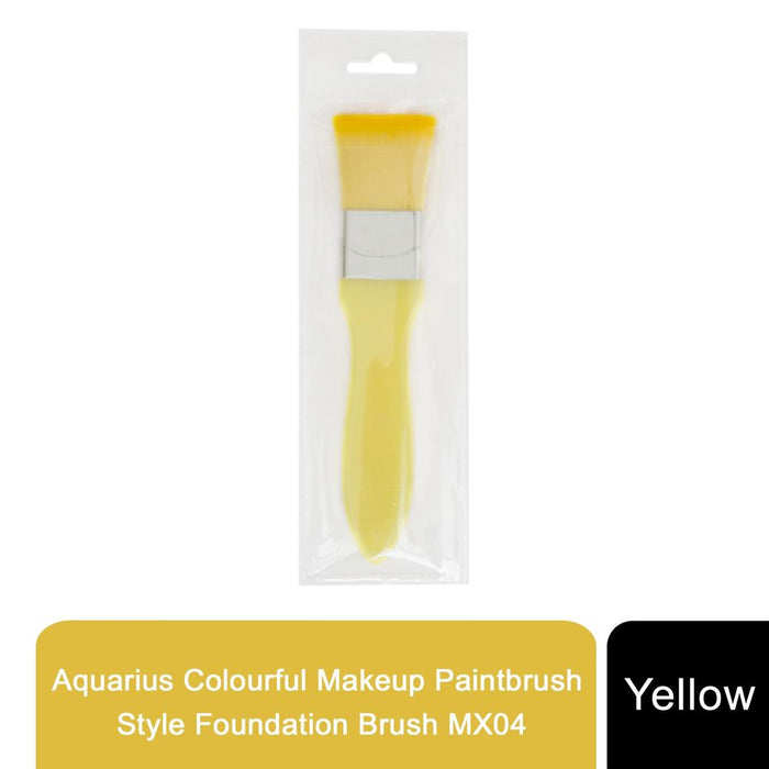 Envie Colourful Makeup Brush MX04, Yellow - Best Quality, Hypoallergenic, Professional-Grade