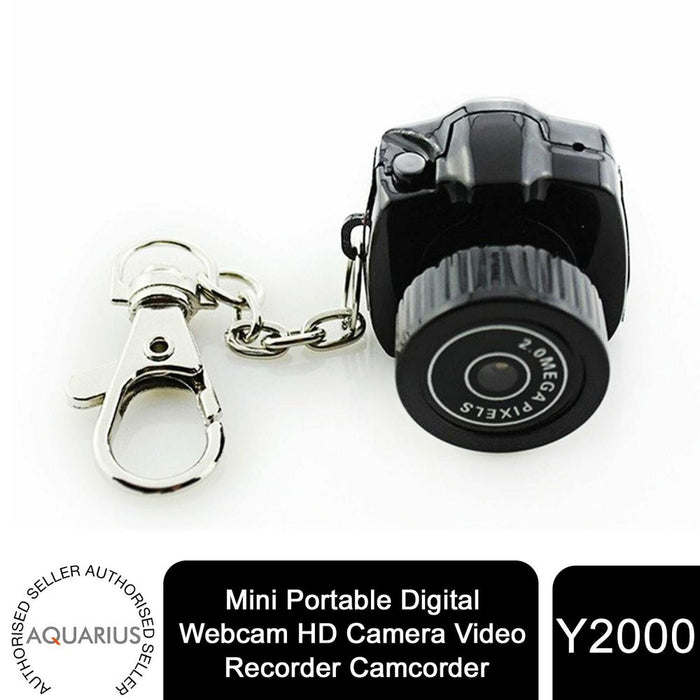 Aquarius Mini Portable Digital Webcam HD Camera Video Recorder Camcorder Y2000