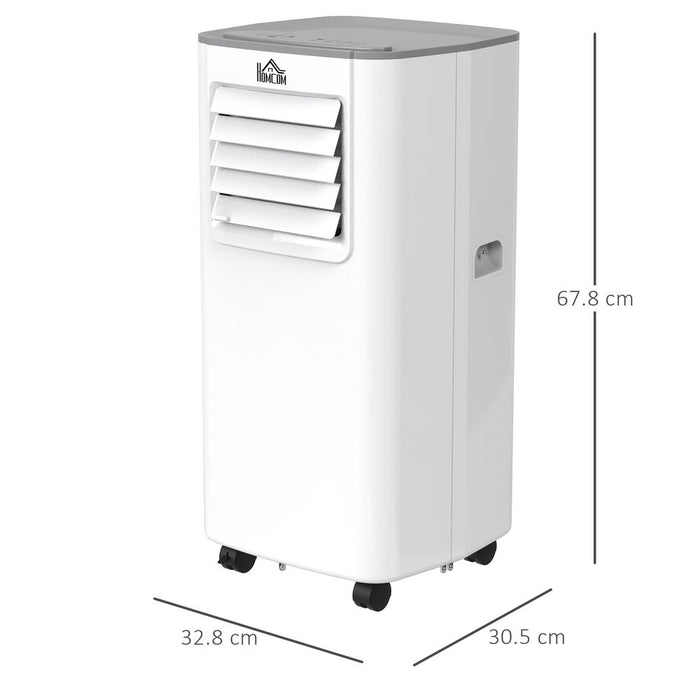 4-in-1 5000BTU Portable Air Conditioner - Cooling, Ventilating, Dehumidifying, Sleep Mode - HOMCOM