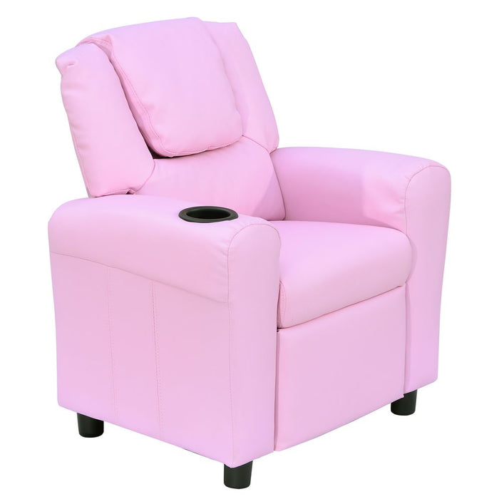 Premium Kids Recliner Armchair - Fun & Comfort for Boys, Girls - Sturdy, Safe, Stylish - HOMCOM