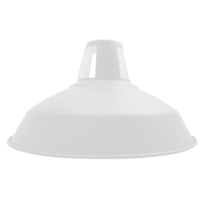 Retro Barn Light Shades Modern Ceiling Pendant Lampshades Metal Various Colors