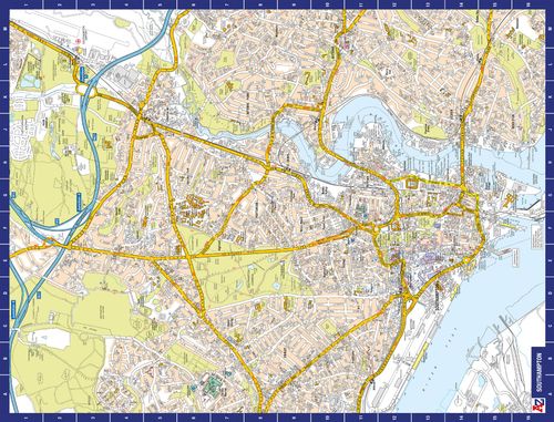 A to Z Map of Southampton 1000 Piece Jigsaw Puzzle