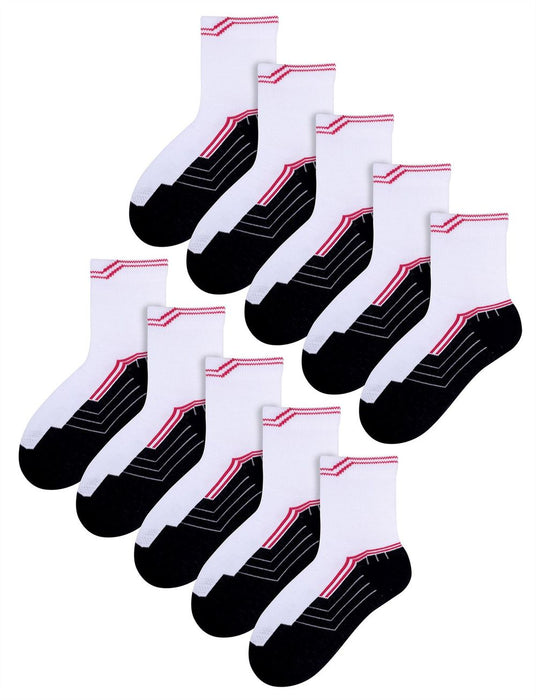 Steven - 10 PACK Kids Sport Socks