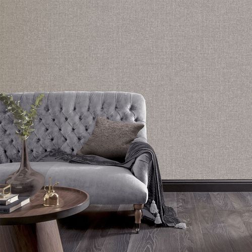 Luxe Hessian Mink sw6 wallpaper