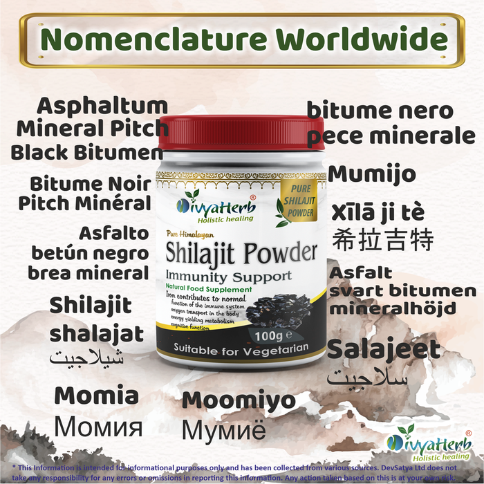 Nature's Best: Pure Himalayan Shilajit Powder - 3.5 Oz (100g)