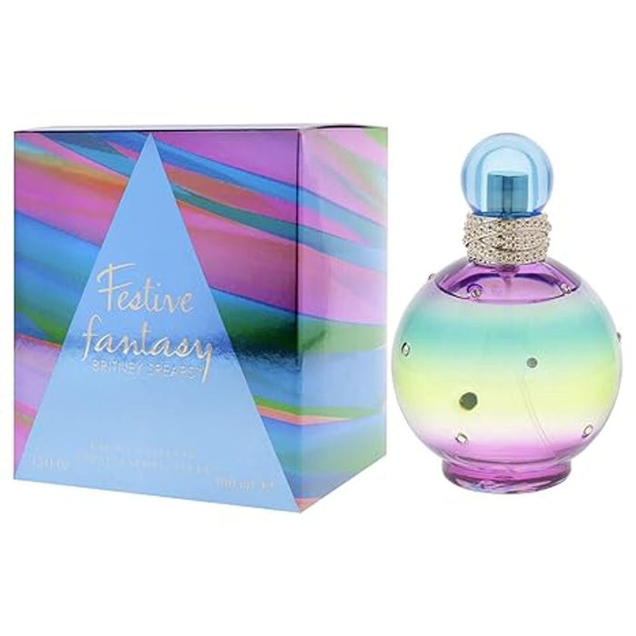 Britney Spears Festive Fantasy Eau De Toilette Spray 100ml