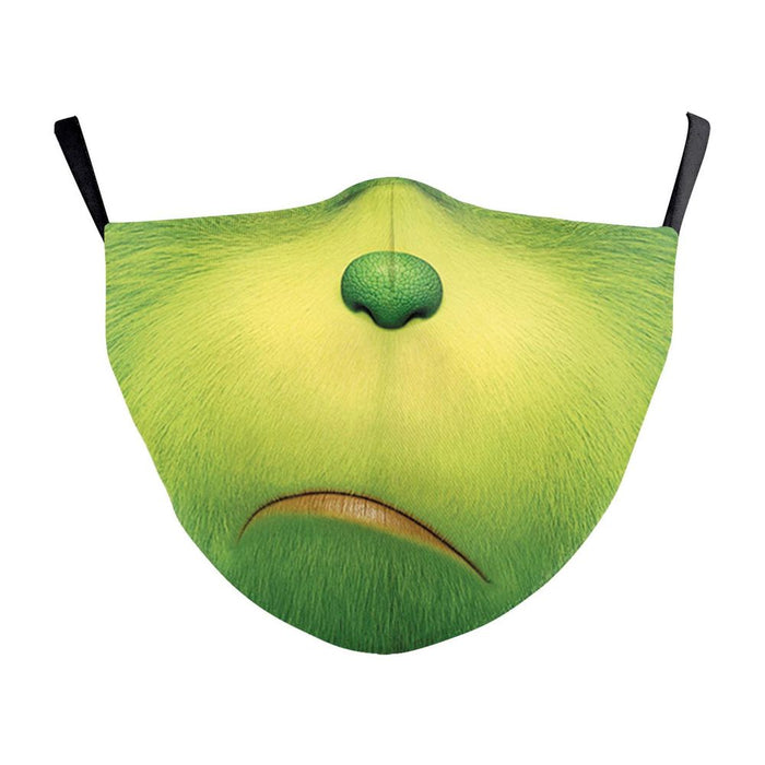 Termin8 Adult Face Mask The Grinch