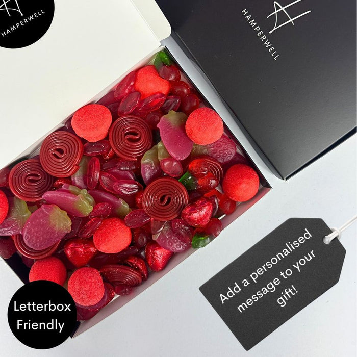 Red Sweets Letterbox Gift Hamper