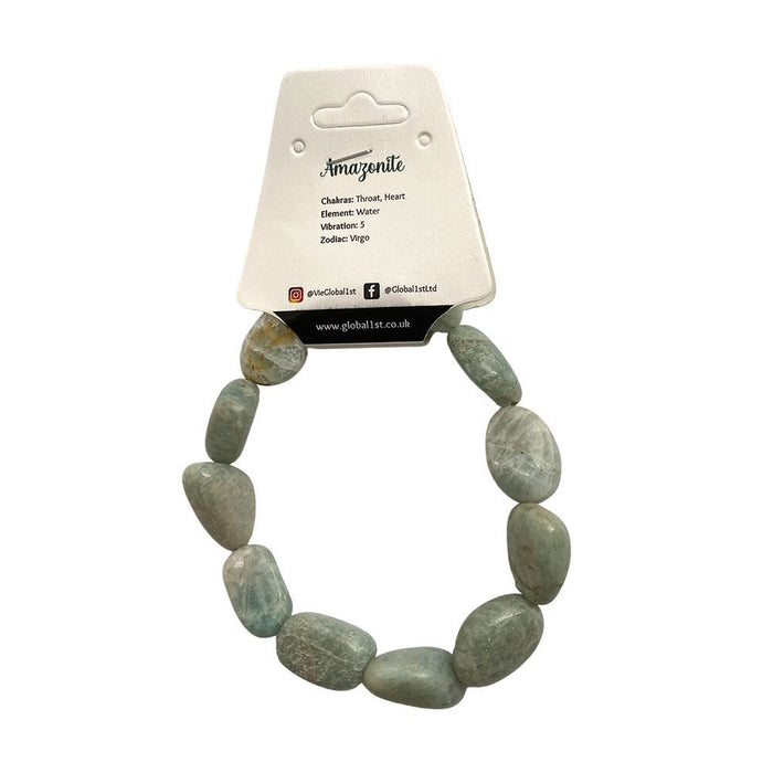 Tumbled Bracelet: Timeless Glamour, Versatile & Unique Crystal Stones for Energy Healing. Shop Now!