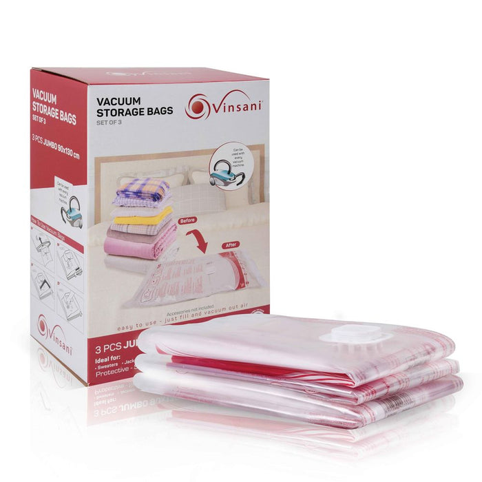 VINSANI Vacuum Bag 5658 - Increase Storage Space and Prevent Mold - Quality Guaranteed!